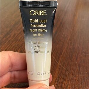 Oribe Gold Lust Restorative Night Crème Travel Sample Size .5 oz.  New Unused